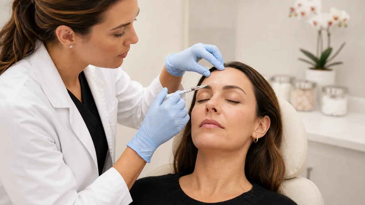 BOTOX consultation planning in a medical aesthetics setting
