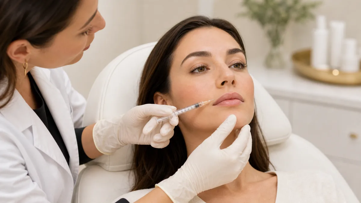 Restylane filler consultation planning in a clinic setting